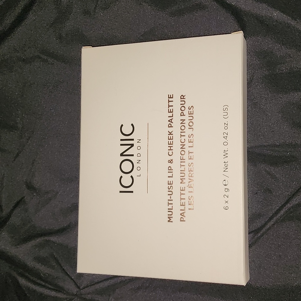 NIB Iconic London multi-use lip & cheek palette